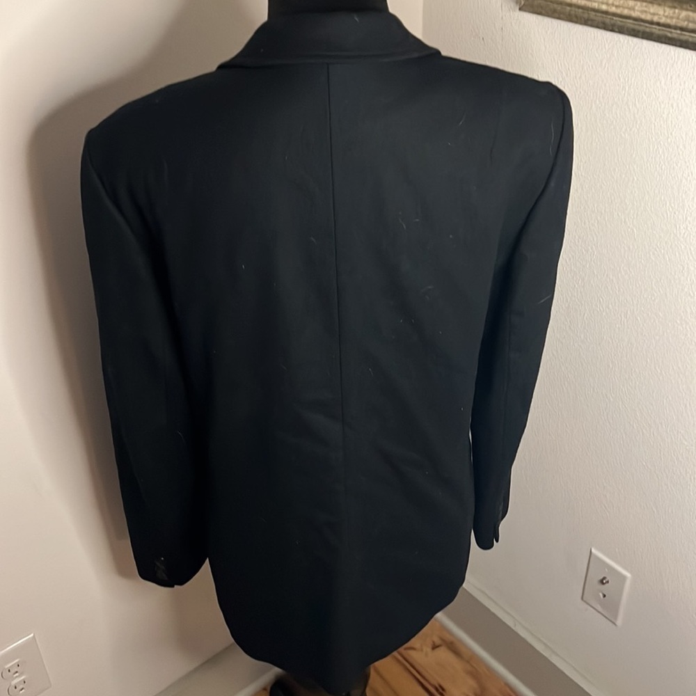 Pendleton 100% Virgin Wool Single Front Black Bla… - image 4